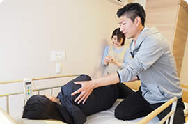 ベッド体位変換研修